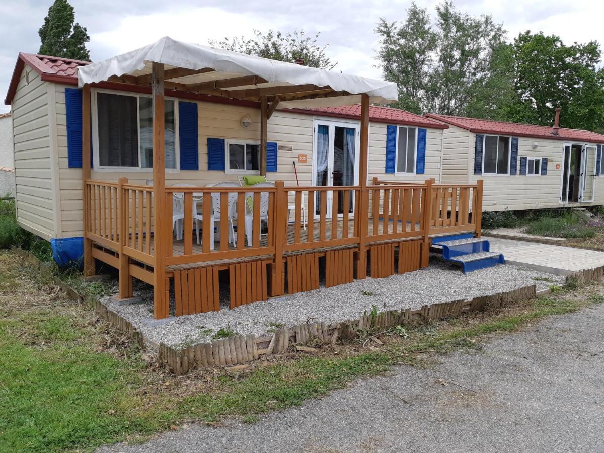 SIGEAN Mobil Home dans Camping Tohapi Bagian luar foto